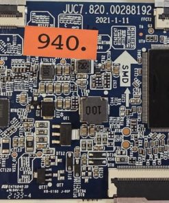 T-CON BOARD	OK	JUC7.820.00288192		E479849 2D 94V-0 2133 KB-6160 J-0SP ROHS CQC15001121816 		21B11TPT033680 (Gbr)  PositionNummer:T80-940