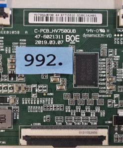 T-CON BOARD	PHILIPS	C-PCB_HV750QUB 47-6021311		94V-0 H KM-V0	B03A04EE0105B A	HV750QUBF90 44-97715510 GD3B11A2405 (Gbr)  PositionNummer:T31-992