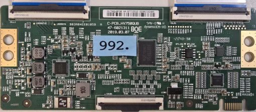 T-CON BOARD	PHILIPS	C-PCB_HV750QUB 47-6021311		94V-0 H KM-V0	B03A04EE0105B A	HV750QUBF90 44-97715510 GD3B11A2405 (Gbr)  PositionNummer:T31-992