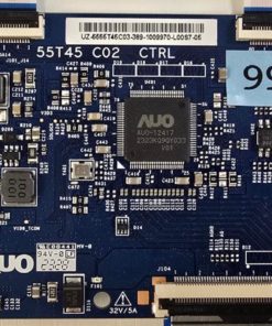 T-CON BOARD	TELEFUNKEN	55T45 C02 CTRL		E88441 MV-0 94V-0 2328	AU0-12417 2323KQ9QY033 V01	UZ-55555T45C03-389-1009970-L00S7-05 (Gbr)  PositionNummer:T37-994