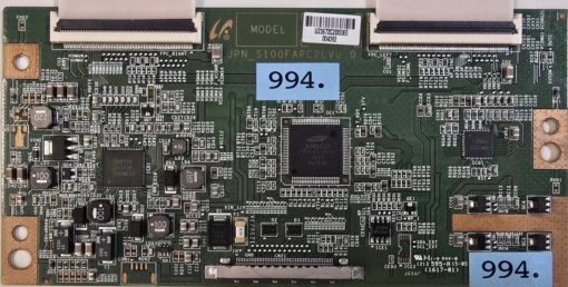 T-CON BOARD	TOSHIBA	JPN_S100FAPC2LV0.0		1-9 94V-0 1213 595-A 15-05 (1617-01)		U23672CD03E0 004392 (Gbr)  PositionNummer:T80-994
