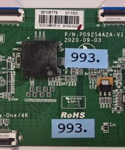 T-CON BOARD	TOSHIBA	PD9254A2A-V1.1 		E501849 94V-0 2048		30108779 01153 SX 4F CC580PV7D 115 2011PDBL102-043 (Gbr)  PositionNummer:T80-993