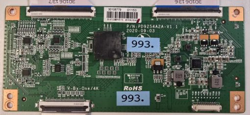 T-CON BOARD	TOSHIBA	PD9254A2A-V1.1 		E501849 94V-0 2048		30108779 01153 SX 4F CC580PV7D 115 2011PDBL102-043 (Gbr)  PositionNummer:T80-993