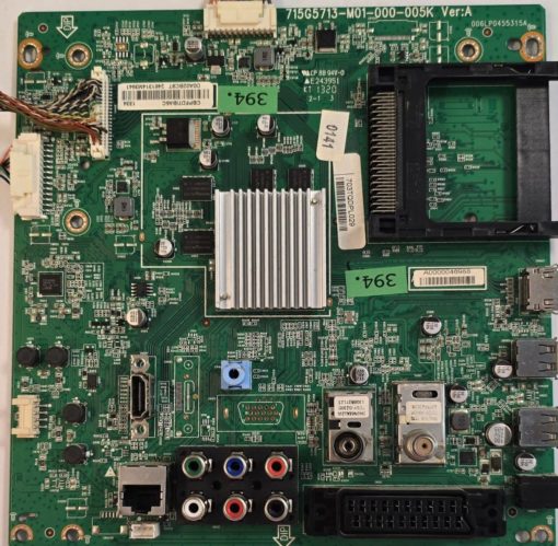 MAINBOARD	PHILIPS	42PFL3218K/12	715G5713-M01-000-005K Ver:A	CP 8B 94V-0 E243951 KT 1320 2-1 3	006LP0455315A	A0000046988, 703TODPL029, CBPFD7IBA5C 1334 D0A02BC9T 2461314M3941 (Gbr)          PositionNummer:KT49-394