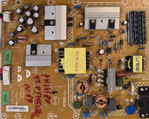 NETZTEIL	PHILIPS	42PFK5209/12	715G6353-P01-000-002H			FZ1A1421020054, ADTVD1210AB9 1410 ESP61600X 2649923 A 0775 (Gbr )                  PositionNummer:N69-358