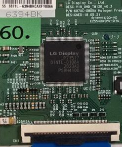 T-CON BOARD	PANASONIC	TX-55HXW584	V19_UHD_TM120_v0.3 6870C-0805A	6394BK	KD0-V0 E255400 94V-0	101271722101100091 28571219 100091, 55 6871L-6394BKCAXFY8066 (Gbr)       PositionNummer:T35-360