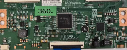 T-CON BOARD	PANASONIC	TX-55HXW584	V19_UHD_TM120_v0.3 6870C-0805A	6394BK	KD0-V0 E255400 94V-0	101271722101100091 28571219 100091, 55 6871L-6394BKCAXFY8066 (Gbr)       PositionNummer:T35-360