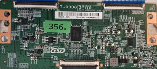 T-CON BOARD	SHARP	55GP6265E	T-0008 E202404 	4T-C55GP6265ES	94V-0 DF 2331 J182006A0F-A-05	A55GP6265ESD89 0041000782, T55UHD-CVC1 ER110035011101HCAN1B00P312 (Gbr)       PositionNummer:T40-356