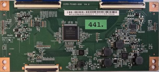 T-CON BOARD	GRUNDIG	CCPD-TC495-008 V4.0				STCON495G0031151316A7804 (Gbr)       PositionNummer:T38-441