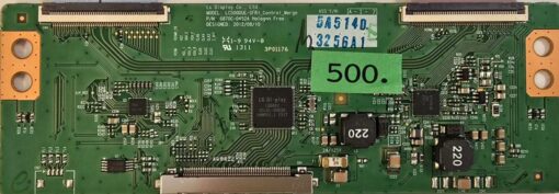 T-CON BOARD	LG	50LN5708 	LC500DUE-SFR1_Control_Merge 6870C-0452A	MEZ65035101(REV00) 371D03ET-00034 A03 50LN5708-ZA 50LN5708-ZA.BEUYLJG	1-9 94V-0 1311 3P01176, 5A514D 3256A1	307WRCY1N267 (Gbr)       PositionNummer:T39-500