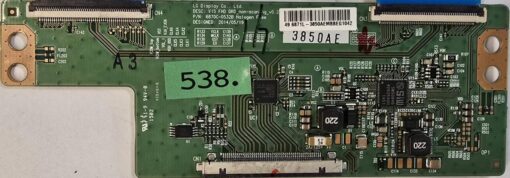 T-CON BOARD	SHARP	LC-49CFE6032E	V15 FHD DRD_non-scaning_v0.2 6870C-0532B	3850AE, 1-9 94V-0 1502		F49CF6032EB383 96119050800942, 49 6871L-3850AEMBBEG1042 (Gbr)       PositionNummer:T40-538