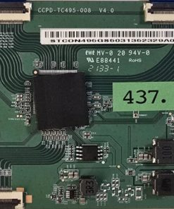 T-CON BOARD	TELEFUNKEN	CCPD-TC495-008 V4.0		MV-0 20 94V-0 E88441 2133-1		STCON495G85031352329A0285 (Gbr)       PositionNummer:T37-437