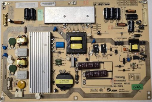 NETZTEIL	TOSHIBA	40TL963	V71A00022900 N150A001L N11-150P1A REV:02 	V66A006341A0	9MC150A01FC3V4LF	23M10594, F112091151014551030002, FMB5190802437 (Gbr )                  PositionNummer:N36-602