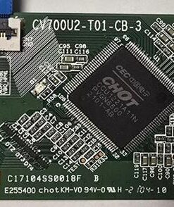 T-CON BOARD	HISENSE	70AE7010F	CV700U2-T01-CB-3	C17104SS0018F B E255400 KM-V0 94V-0 H-2 104-10		E3CCBB7000130T3TX1230EZGH (Gbr)       PositionNummer:T80-594