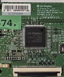 T-CON BOARD	PHILIPS	55PUS8007/12	V19_UHD_TM120_v0.3 6870C-0805A	6394BM, N003696	94V-0 2216	FZ2A223700905, 55 6871L-6394BMHASFY1056 (Gbr)       PositionNummer:T31-574
