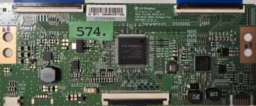 T-CON BOARD	PHILIPS	55PUS8007/12	V19_UHD_TM120_v0.3 6870C-0805A	6394BM, N003696	94V-0 2216	FZ2A223700905, 55 6871L-6394BMHASFY1056 (Gbr)       PositionNummer:T31-574