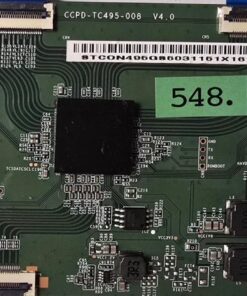 T-CON BOARD	TELEFUNKEN	CCPD-TC495-008 V4.0		KM-V0 94V-0 H 2116-C4		8TCON495G85031151X1612758 (Gbr)       PositionNummer:T37-548