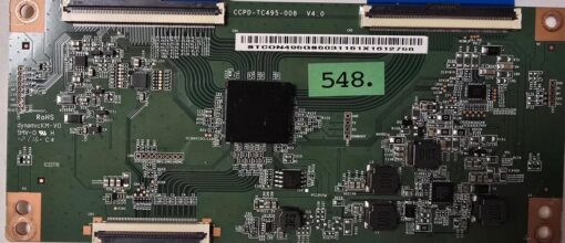 T-CON BOARD	TELEFUNKEN	CCPD-TC495-008 V4.0		KM-V0 94V-0 H 2116-C4		8TCON495G85031151X1612758 (Gbr)       PositionNummer:T37-548