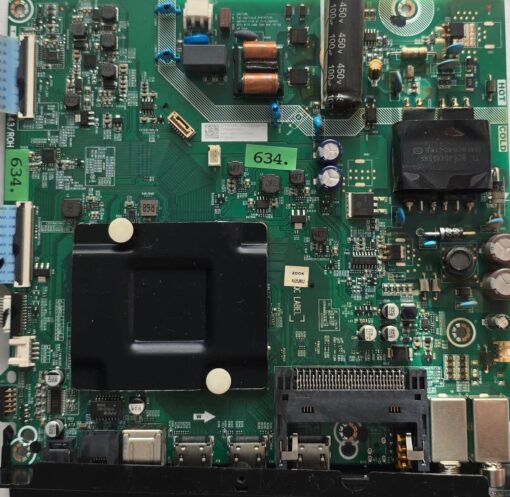 MAINBOARD	HISENSE	43A7100F	RSAG7.820.10443/R0H	H1 94V-0 248779 CQC2		277623/B/1/3TE43G20397F/ ZTP20BDE65Y 43A519EEVS/277407/ EK0812 (Gbr)          PositionNummer: KT07-634