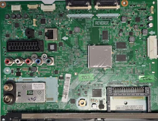 MAINBOARD	LG	47LA6608-ZA	LD33B LC33B LE33B EAX64797003 (1.2)	361D04VB-00124 C01 MEZ65035102(REV00) 0197 47LA6608-ZA.BVSZLJG 47LA6608 	EBL61240403 TDSQ-G501D(B) 1304B15115, 42 47LA690S Z EBR76348701 IC8100 V3.10.92 5FBC IC3000 V3.01.1 6B78 ECO2-0 LG1306-059 11.06.S2.L2, 2MV 94V-0 1312 1234567 01.01	306WRMH2N083, RCH WCM3611-02291 EBT62596128 (Gbr)          PositionNummer: KT22-703