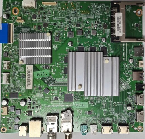 MAINBOARD	PHILIPS	55PUS641212	715G8579-M01-B00-005Y (WK:1701)	6641501	394GPASEBIL03G TDSY-G480D 1707A1712	(X)XHCB02B03402SX/H8TBX1T0SX 1738 B430405T0 3856319 M 1877, 704TQHPL249 (Gbr)          PositionNummer: KT19-671