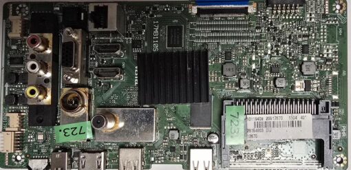MAINBOARD	TELEFUNKEN	VES400UNP5-ZP-N12	17MB110S 250817R	19 94V-0 E114139 1810 03		10119409 23517670 1104 40" 28154903 DIJ 12670 (Gbr)          PositionNummer:KT27-723