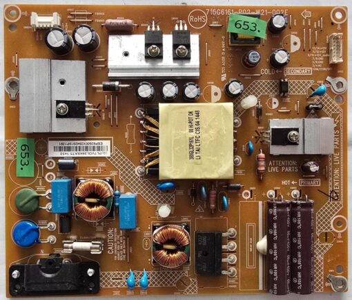 NETZTEIL	PHILIPS	32PFK4309/12	715G6161-P02-W21-002E	TCI A10S D 94V-0 1443		(Q)PLTVDL264XAT5 1452 ESP82500X2942919P1391 (Gbr )                  PositionNummer:N69-653