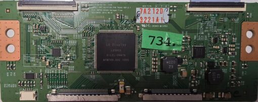 T-CON BOARD	PHILIPS	47PFL6008S/12	ART 42/47/55 FHD TM240 VER 0.1 6870C-0450A	33281 07842 20143 04293 63406 63922 08204 0000 6646002	7A212D 3221A1 1-9 94V-0 1251 DD00313	ZH1E 1309 001767 (Gbr)       PositionNummer:T31-734