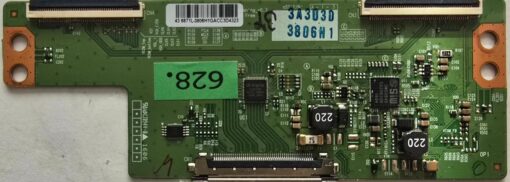 T-CON BOARD	TELEFUNKEN	43 6871L 3806H1		3A303D 3806H1	CJD94V-0 1606	43 6871L-3806H1GACC3D4323 (Gbr)       PositionNummer:T37-628