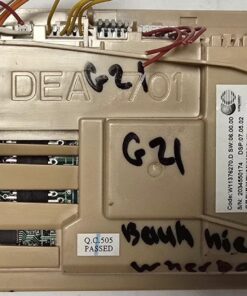 GESCHIRRSPÜLMASCHINE ELEKTRONIK	BAUKNECHT	W11376270.D 		SW:06.00.00		2034550174 DSP:07.05.02 091011376270042034550174 (Gbr)          PositionNummer:G21-768