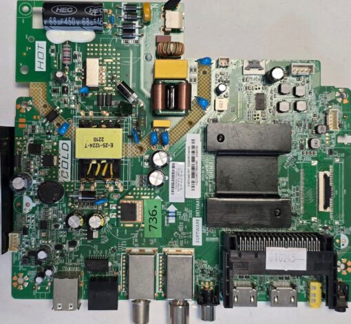 MAINBOARD	PANASONIC	TX-32LSW504S	201-MT41AE1N-23 5RT41AA1	2E07016B0 E503744 XS-D 94V-0 XS-1 HRFR-4 18134210034 2212	58-32D200-PETZ1 	YQ2202017200207 V8-T841AGL-0001097 BL=36-40.8V/600mA*1, 02-5RT41AA32-T01T 32D20305RT41AA1S2A YQDOU8007089A0491 D0U8007089 (Gbr)          PositionNummer:KT35-736