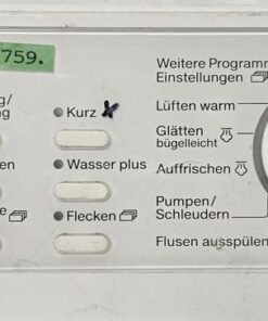 WASCHMASCHINE BEDIENTEIL ELEKTRONIK	MIELE	EW151 200907 		HL6a 2911 301239 4.672-01	KB 4 94V-0 30111, Mat. Nr. 7194590 REV. 01 (Gbr)          PositionNummer:WB37-759