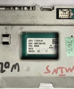 WASCHMASCHINE ELEKTRONIK	SIEMENS	AKO 712434-04 		PC-ABS 5560003944 706559	BSH 5560 006 035 PRG 90926 SE16 060620 291 17	 (Gbr)          Position Nummer: W02-767
