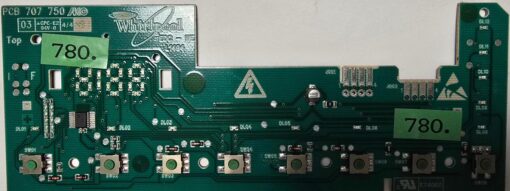 WASCHMASCHINE STEUER-MODULE BEDIENTEIL	BAUKNECHT	PCB 707 750 AKO		E74060	03 CPC-E2 94V-0 4/4 491 EDC-WE L1491	WH 461971403701-02 E1 AKO CN 707629-05 120511 30 510 (Gbr)          PositionNummer:W21-780