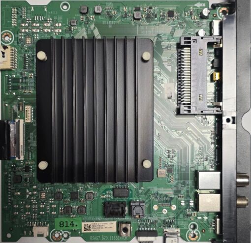 MAINBOARD	HISENSE	85A6EG	RSAG7.820.11632/R0H	94V-0 XD-105C E193079 2323 4DE43182A KB-6160		313579/b/13TE85G23320U/ZMZ239N20D6 85A60GEVS/313596/ E N0629 SL (Gbr)          PositionNummer: KT07-814