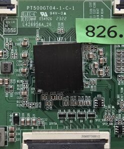 T-CON BOARD	SAMSUNG	D50V850M5CWHI 	PT500GT04-1-C-1 L426956A_26	94V-0 E54926 2322  ELEC-6 E3330HF	8825 8867	101408882310300318 9103107 300318, 2601620058100C46KEN36L031796 (GBR)  PositionNummer: T13-826