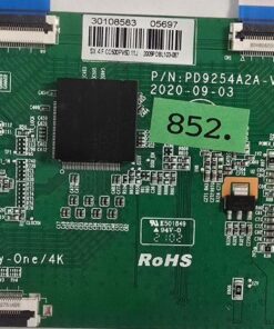 T-CON BOARD	TELEFUNKEN	PD9254A2A-V1.1		B01P0024B001003R SX 180121 14907		30108583 05697 SX 4 F CC500PV5D 11 J 2009P DBL103-087 (Gbr)  PositionNummer: T37-852
