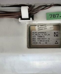 WASCHMASCHINE BEDIENTEIL ELEKTRONIK	SIEMENS	EPW65524 AKO 709998-02		FV_PM_EU_14_TAF_AH BSH 5560 006 571 -02 PRG 711983-00 AK16 070131 FS 88	PB 9000224826 020207/844 (2/1)	336 0202070759 (Gbr)          Position Nummer: WB03-787
