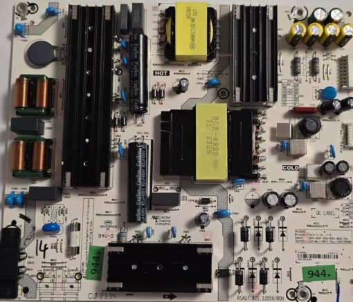 NETZTEIL	HISENSE	70E61KT	RSAG7.820.12059/R0H	CQC13134095636 HH 94V-0	HDCEM1 E166702 CJ 2334	330984 12059-C DPD238UA0KA (Gbr)               PositionNummer: N07-944