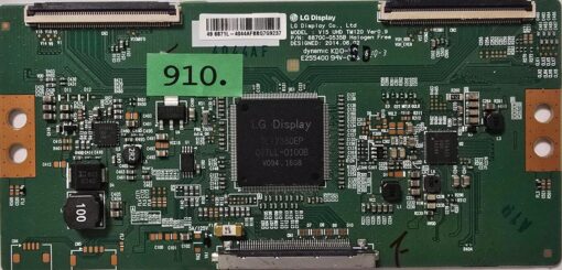 T-CON BOARD	PHILIPS	49PUS640/12	V15 UHD TM120 Ver0.9 6870C-0535B	KD0-V0 E255400 94V-0 1610-3		49 6871L-4044AFBBQ7G9237 (Gbr)  PositionNummer: T31-910