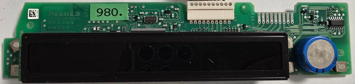 GESCHIRRSPÜLMASCHINE STEUER-MODULE BEDIENTEIL MIELE 201004 EW590 2509 94V-0 E99006 TYPE5 6188 (Gbr) PositionNummer:WG01-980