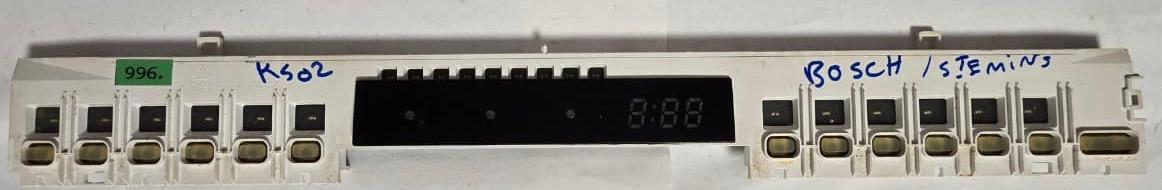KÜHLSCHRANK STEUER-MODULE / BEDIENTEIL BOSCH SIEMENS BSH 9000752448 9000752448-001 390 0990119 AFNB 00355262 (Gbr) PositionNummer:KS03-996