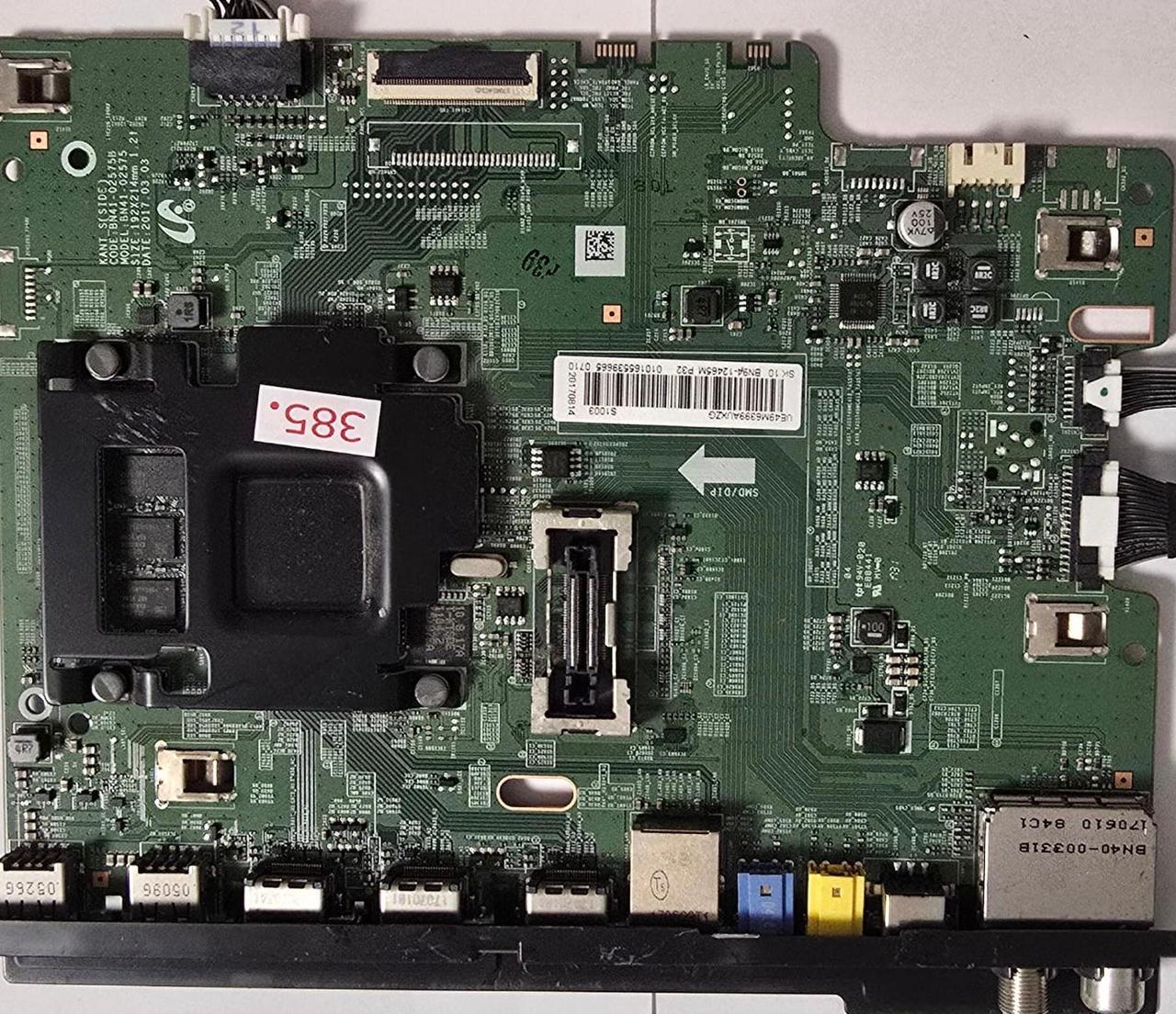 MAINBOARD SAMSUNG UE49M6399AUXZG BN41-02575B BN41-02575 Ver 01 BN68-06708G-00 UE49M6399AU UE49M6399 0B4P3SBJ800686B, UE49M6399AUXZG S1003 SK 10 BN94-12465M P32 010165539665 071020170814 (Gbr) PositionNummer: KT125-385