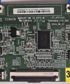 T-CON BOARD	TOSHIBA	65UA3263DGL		210W2B MV-0S 12 94V-0 E88441 2317 47_6021332 HV650QUB_F70_V00	30110083	10143340 2309300247 9079598 300247, HV650QUBF70 44-9771601D DT6B3621797 (Gbr)  PositionNummer: T36-477