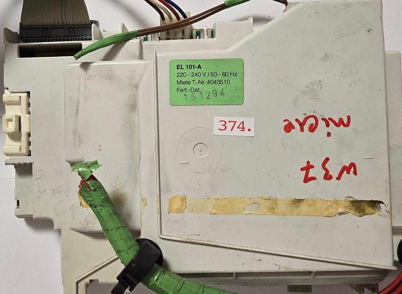 WASCHMASCHINE ELEKTRONIK MIELE EL 101-A T.-Nr 4043510 161294 (Gbr) Position Nummer: W37-374
