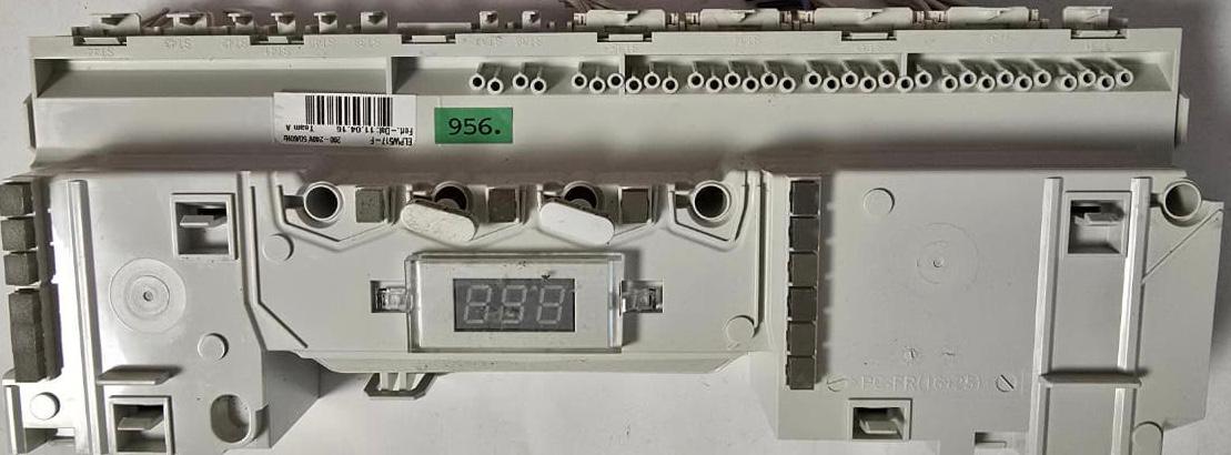 WASCHMASCHINE STEUER-MODULE BEDIENTEIL MIELE ELPW517-F Mat.-Nr. 09796513 09925641 4002515541524 (Gbr) PositionNummer: WB37-956