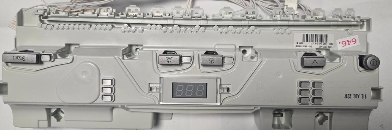 GESCHIRRSPÜLMASCHINE STEUER-MODULE BEDIENTEIL SIEMENS/MIELE ELPW5611-B Mat.-Nr. 09915690 KD-Mat.-Nr. 09445760 (Gbr) PositionNummer:WG01-646