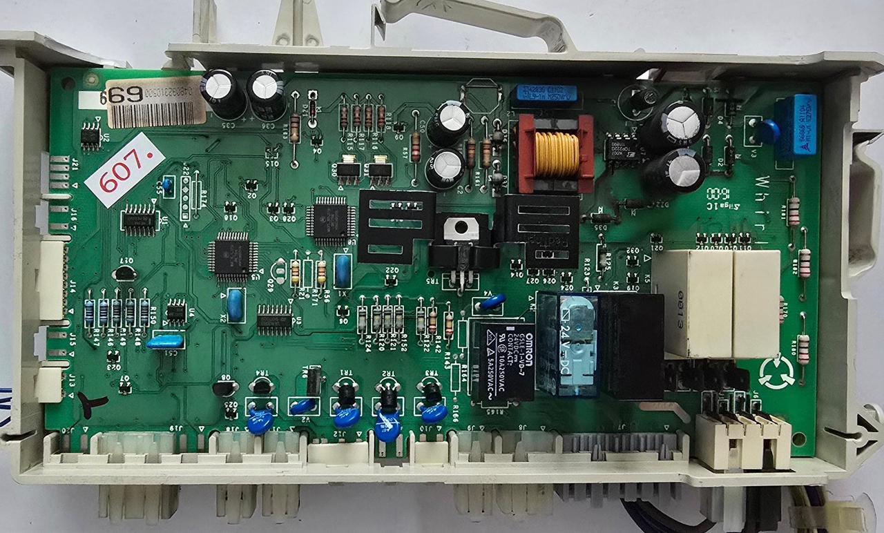 WASCHMASCHINE ELEKTRONIK BAUKNECHT 56169 Rev 01 WA 6750 04809231050069, 4619 710 63221 00, 4619 710 45561 (Gbr) Position Nummer: W22-607