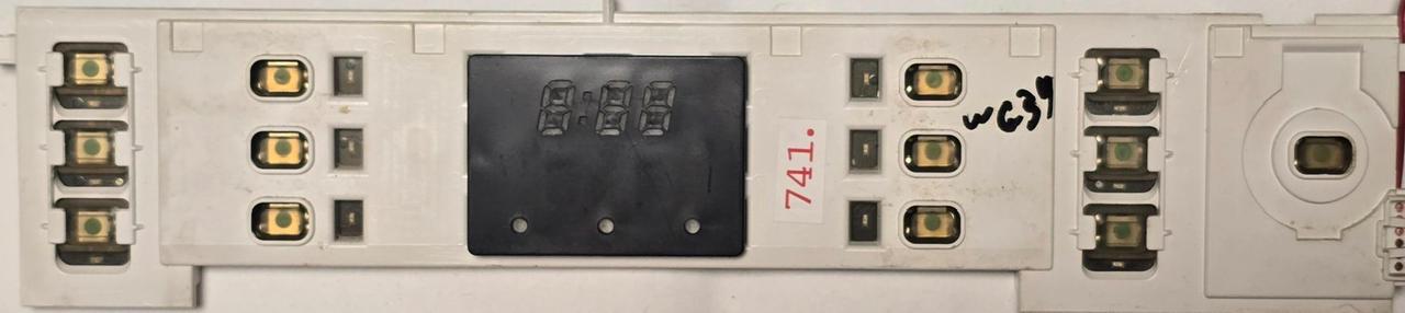 GESCHIRRSPÜLMASCHINE STEUER-MODULE BEDIENTEIL BOSCH BSH 9000562113 ABYB00169533 (Gbr) PositionNummer:WG34-741