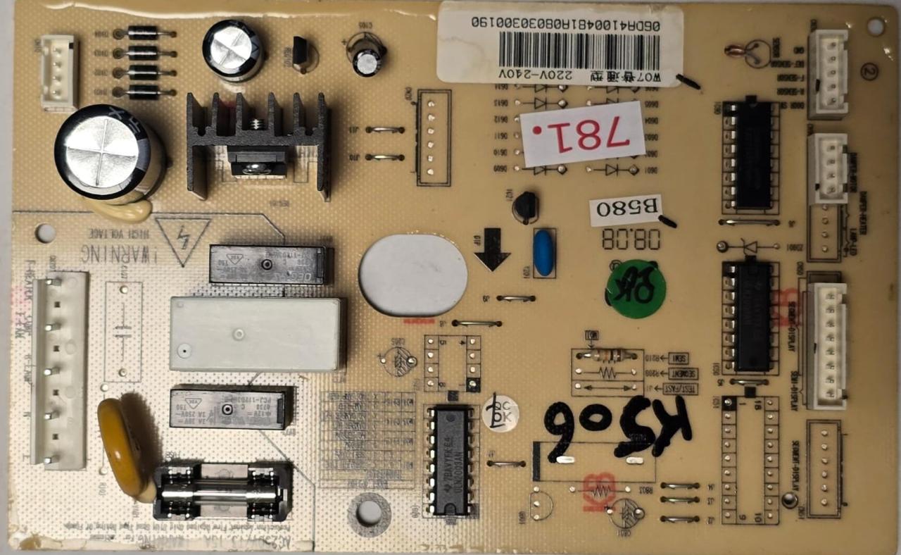 KÜHLSCHRANK STEUER-MODULE / BEDIENTEIL SAMSUNG AC2501/T3.15A 06DA4100481A08030300190 (Gbr) PositionNummer: KS06-781